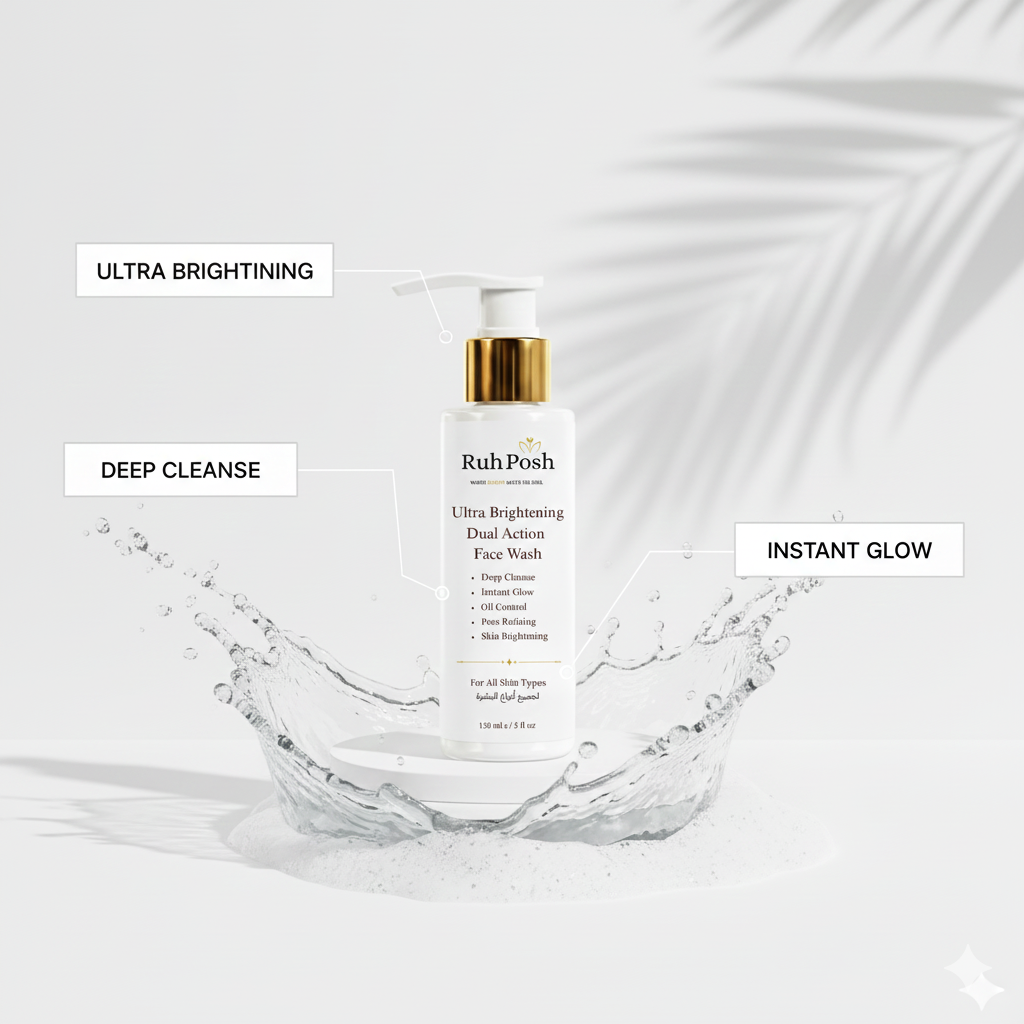 Ultra Brightening Dual Facewash