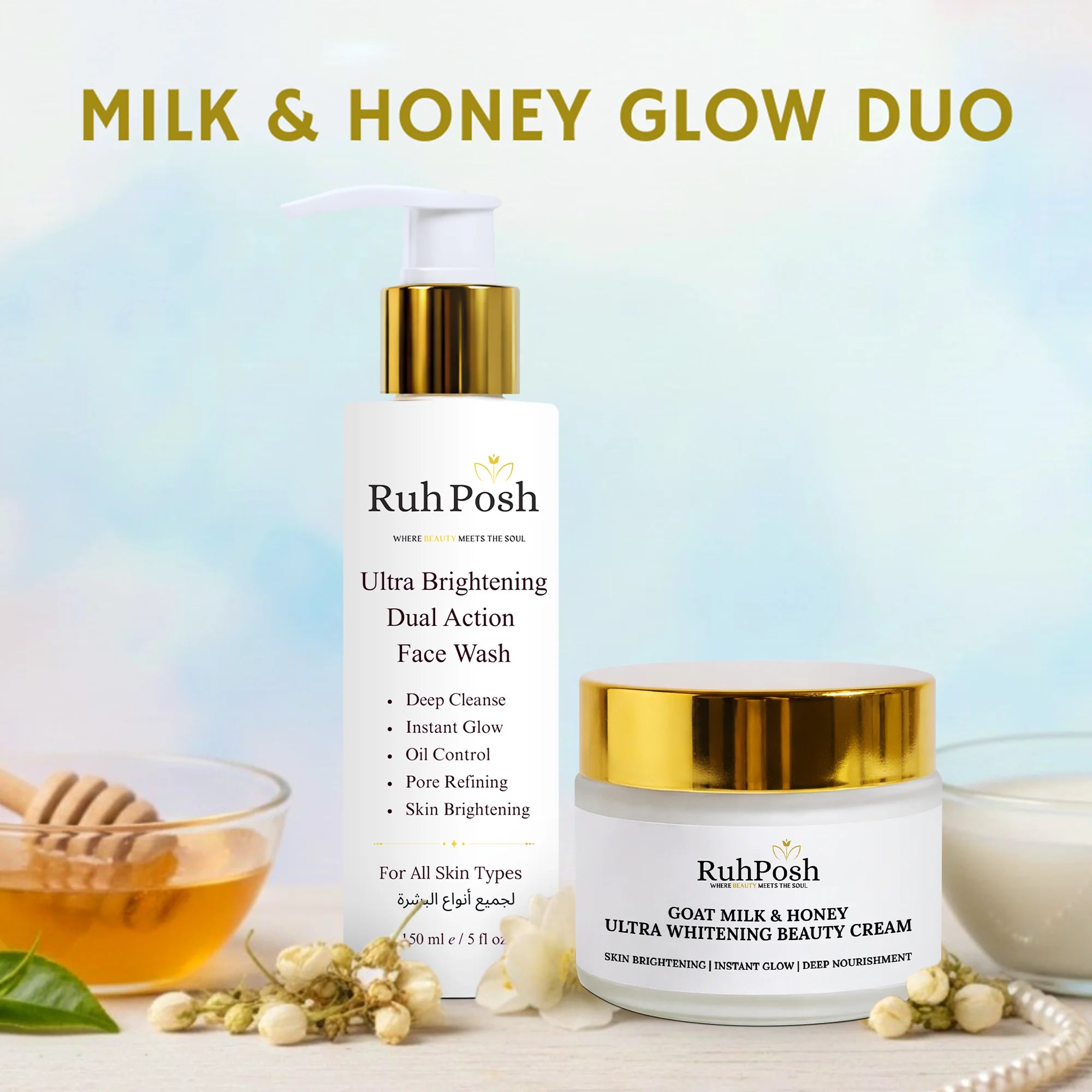 Milk and Honey Glow Duo