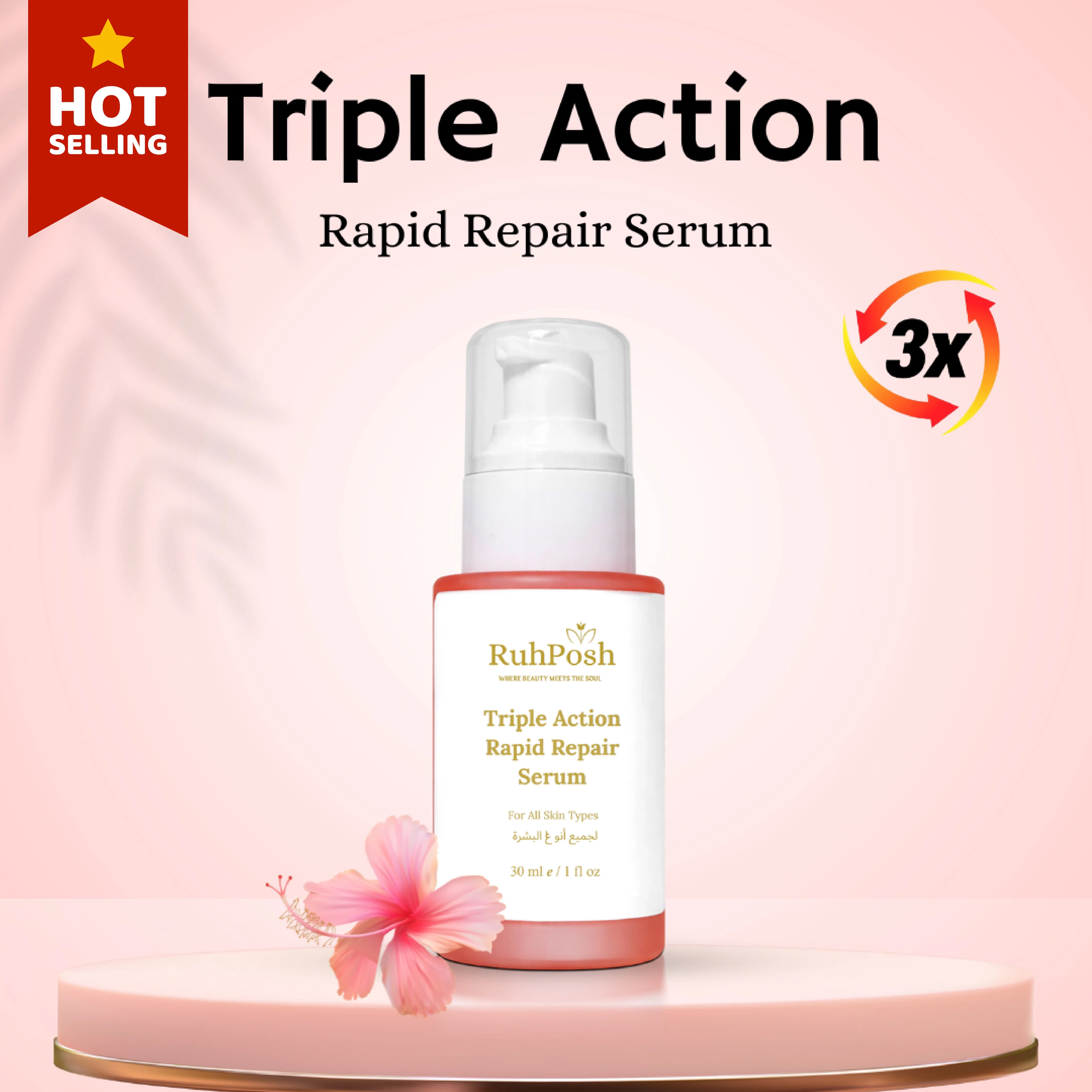 Triple Action Rapid Repair Serum